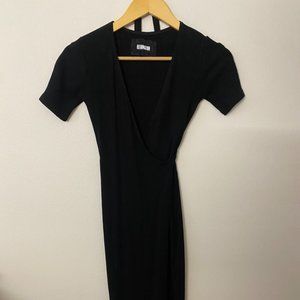 Reformation Knit Wrap Midi (worn once) - S